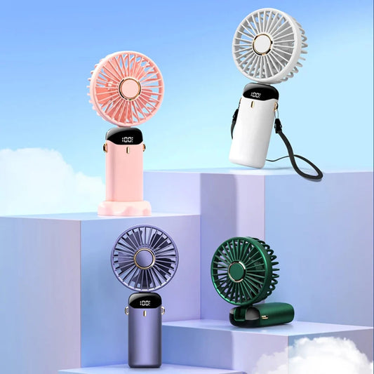 Ventilateur Portable Techsuit N15, Blanc