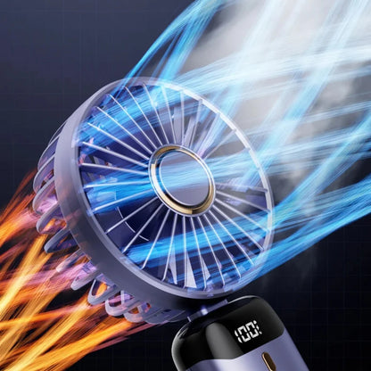 Ventilateur Portable Techsuit N15, Violet