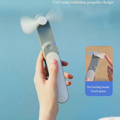 Ventilateur Portable Techsuit TF1, Blanc