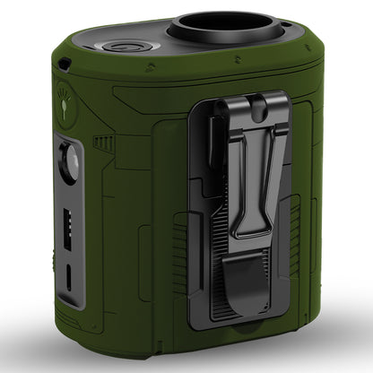 Ventilateur Portable Techsuit Z14 avec batterie externe 5000mAh, Vert