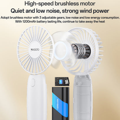 Ventilateur Portable Yesido YF15, Noir