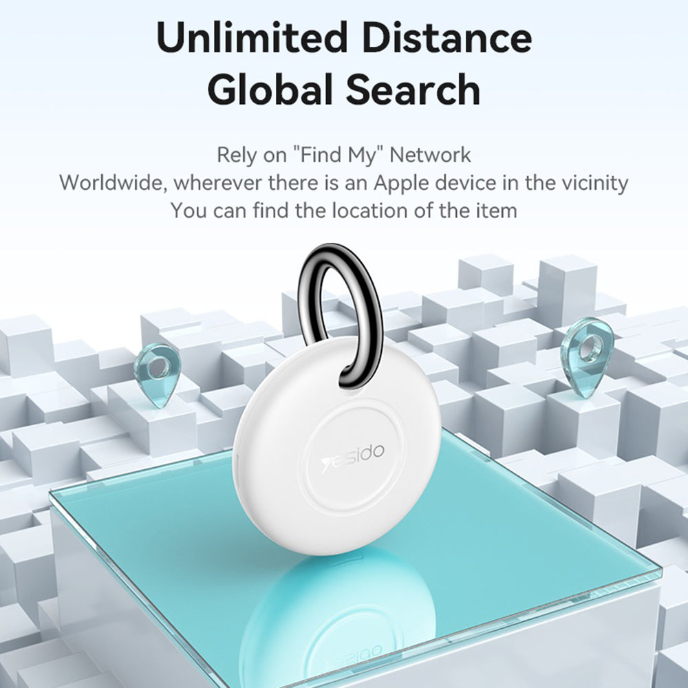 Yesido SmartTag EC14 pour séries iOS, Blanc