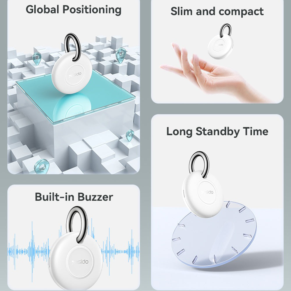 Yesido SmartTag EC14 pour séries iOS, Blanc